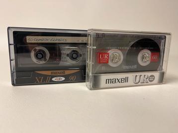 70x, of 30x, of 40x MAXELL Cassettebandjes beschikbaar voor biedingen