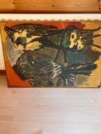 Karel Appel - Twee Vogels - Artprint, Antiek en Kunst, Kunst | Schilderijen | Klassiek, Ophalen