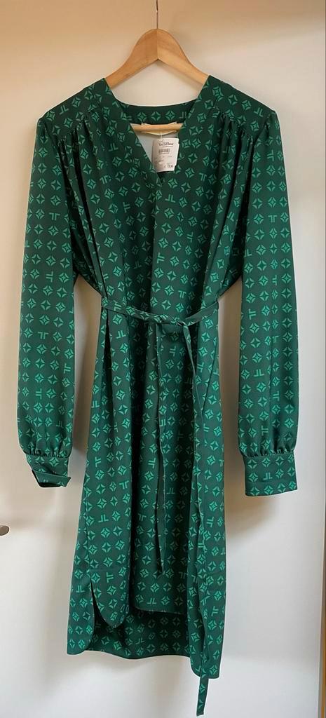 Jane Lushka jurk - groen - maat L/XL - nieuw, Kleding | Dames, Jurken, Nieuw, Maat 42/44 (L), Groen, Knielengte, Ophalen of Verzenden