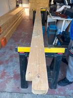Houten balk, 4 meter lang, 17x7 cm, Ophalen of Verzenden, Gebruikt, 250 cm of meer, Balken