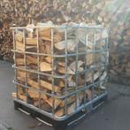 eiken  haardhout kachelhout, brandhout, openhaardhout, Tuin en Terras, Haardhout, 6 m³ of meer, Ophalen of Verzenden, Eikenhout