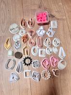 Klei vormpjes polymeer clay oorbellen, Ophalen of Verzenden, Zo goed als nieuw