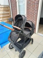 Qute Q Duowagen zwart, Gebruikt, Combiwagen, Verstelbare duwstang, Ophalen
