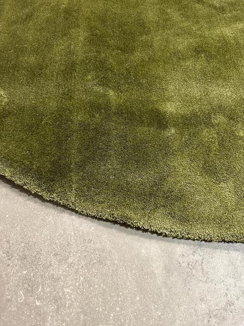 Vloerkleed Brink en Campman Liscio moss LB317 250cm rond, Huis en Inrichting, Stoffering | Tapijten en Kleden, Nieuw, 200 cm of meer