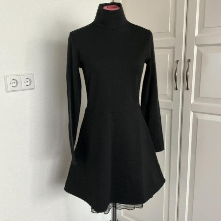 ALIX jurk maat S, Kleding | Dames, Jurken, Zo goed als nieuw, Maat 38/40 (M), Zwart, Onder de knie, Ophalen of Verzenden