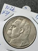 Polen mooie tien zloty 1936, Ophalen of Verzenden, Polen, Losse munt, Zilver