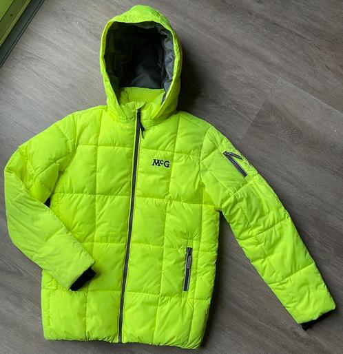 Ski-jas donsjas McGregor maat 164 (14jr) fel-groen neonkleur, Kinderen en Baby's, Kinderkleding | Maat 164, Gebruikt, Jongen of Meisje