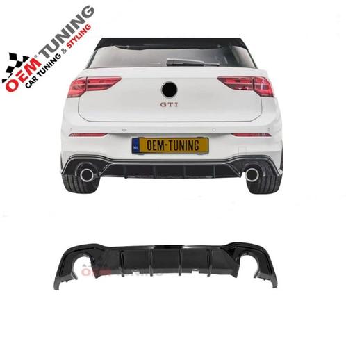 Golf 8 clubsport Diffuser | GTI GTE GTD R Line | Hoogglans |, Auto diversen, Tuning en Styling, Ophalen of Verzenden