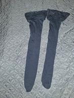 Zwarte Stay-up kousen met kant, Onbekend, Verzenden, Zwart