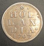 Holland Duit Zilveren Afslag 1702, Postzegels en Munten, Munten | Nederland, Vóór koninkrijk, Zilver, Losse munt, Overige waardes