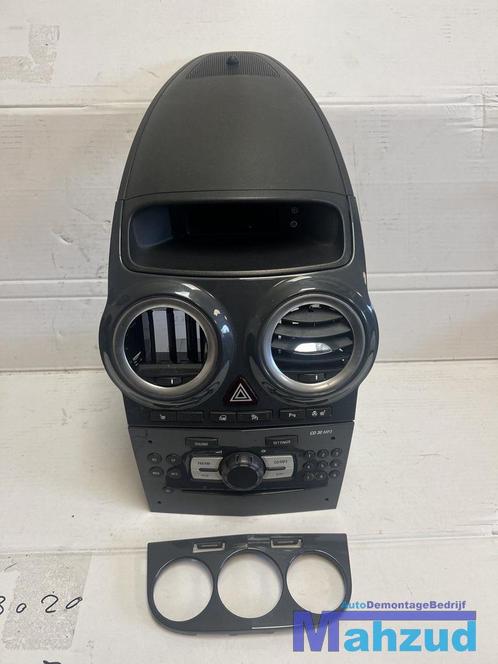 OPEL CORSA D Donker grijs middenconsole radio display 2005-2, Auto-onderdelen, Interieur en Bekleding, Opel, Gebruikt, Ophalen of Verzenden