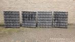 Gebruikte dakplaten - 4 stuks, Doe-het-zelf en Verbouw, Dakpannen en Dakbedekking, Gebruikt, Minder dan 5 m², Metaal, Grijs