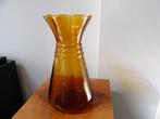 Art Deco Vaas Doyen, Amber, Ophalen of Verzenden