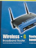 Linksys Wireless-G Breedband Router WRT54G, Computers en Software, Ophalen of Verzenden, Gebruikt, Router, Linksys