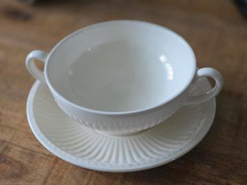 Wedgwood Soepkommen met Schotel - 6 stuks beschikbaar voor biedingen