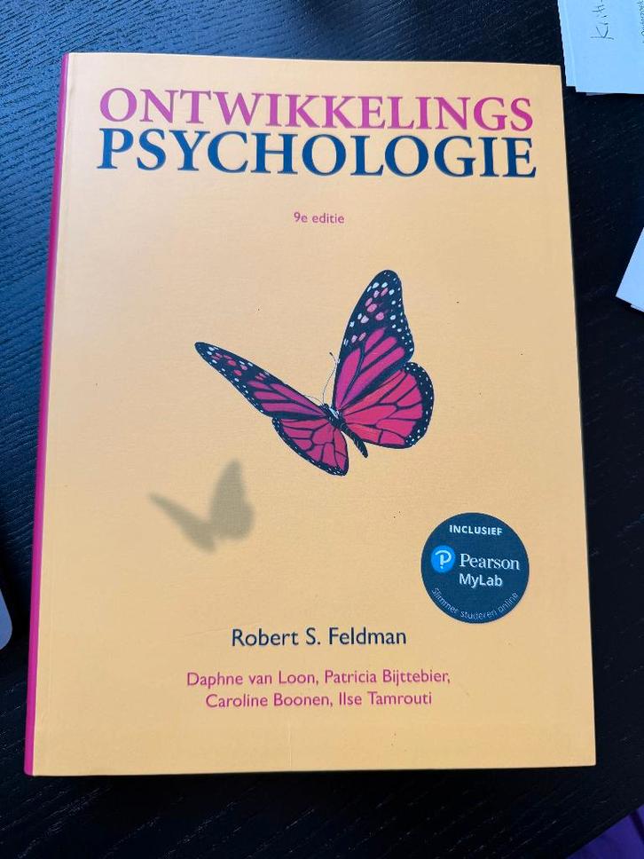 Ontwikkelingspsychologie 9e editie Feldman, Boeken, Studieboeken en Cursussen, Zo goed als nieuw, WO, Gamma, Verzenden