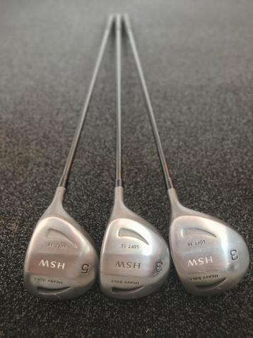 HSW Heavy Sole Fairway Woods (13, 16, 19) beschikbaar voor biedingen