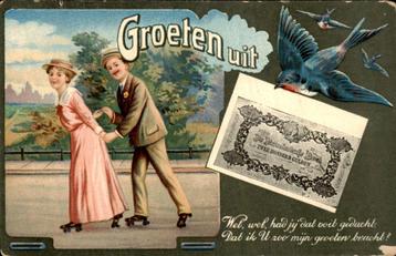 Groeten uit - Twee Honderd Gulden -  Rolschaatsen beschikbaar voor biedingen