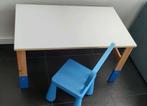 Verstelbaar Ikea bureautje en stoeltje te koop, Gebruikt, Tafel(s) en Stoel(en), Ophalen