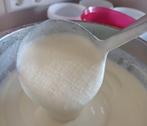 Homemade yoghurt biologische melk UITVERKOCHT, Ophalen