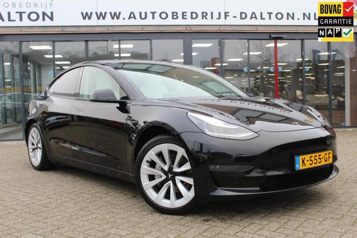 Tesla Model 3 Long Range AWD 75 kWh NEW MOD/WIT LEER / 19"", Auto's, Tesla, Bedrijf, Te koop, Model 3, 4x4, ABS, Airbags, Airconditioning