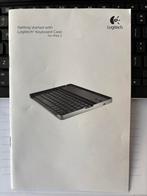 Logitech Keyboard Case iPad 2 - Azerty, Ophalen of Verzenden, Azerty, Gebruikt, Draadloos