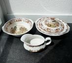 Royal Tudor Ware schaal dekschaal Old England Staffordshire, Gebruikt, Ophalen of Verzenden, Schaal of Schalen, Wedgwood