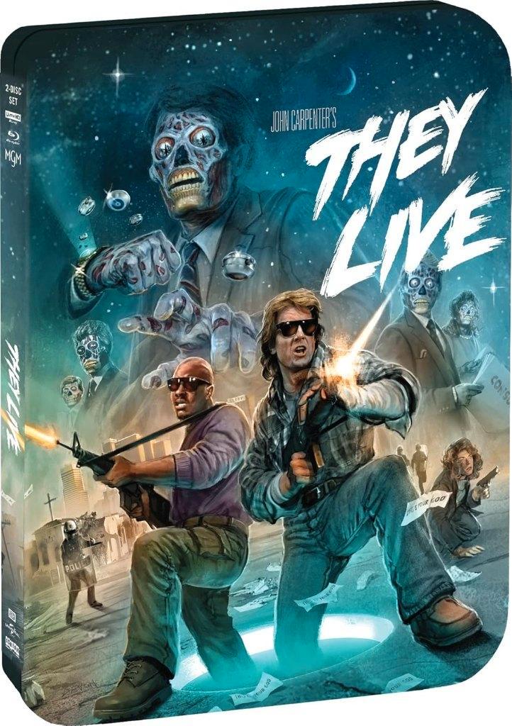 They Live 4K steelbook US import 4K326547, Cd's en Dvd's, Blu-ray, Nieuw in verpakking, Horror, Ophalen of Verzenden