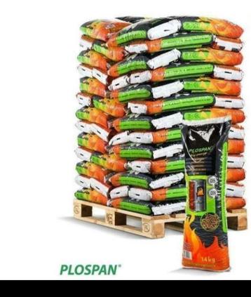 Plospan houtpellets mix 56x14kg beschikbaar voor biedingen