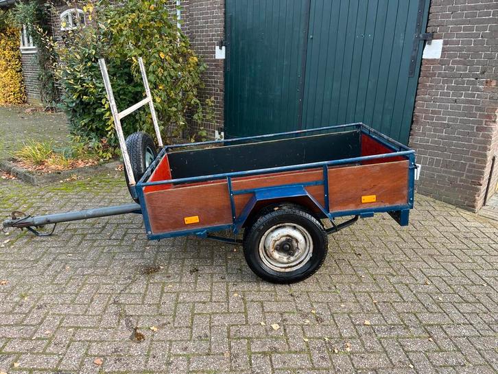Aanhangwagen, aanhanger., Tuin en Terras, Hand-tuingereedschap, Gebruikt, Ophalen