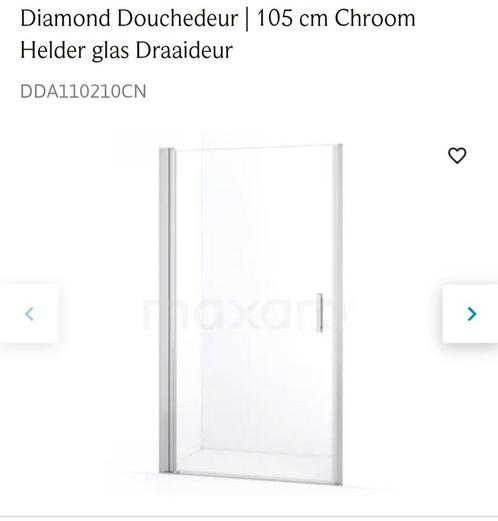 Douchdeur 105cm, breedte verstelbaar, nieuw!, Huis en Inrichting, Badkamer | Complete badkamers, Nieuw, Ophalen