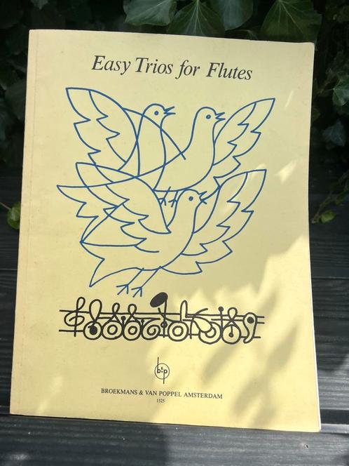 Easy Trios for Flutes – Broekmans & Van Poppel, Muziek en Instrumenten, Bladmuziek, Gebruikt, Les of Cursus, Klassiek, Dwarsfluit of Piccolo
