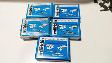5x Märklin 7322 Verlichtingsset (Zonder Slepers!) beschikbaar voor biedingen