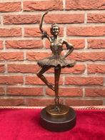 bronzen beeld van een ballerina, Antiek en Kunst, Ophalen of Verzenden, Brons