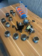 Zeelmolens met reserve spoelen & Rigwinder box - Nieuw, Ophalen of Verzenden, Nieuw, Overige typen