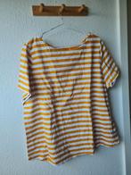 Gestreept shirt maat 50, Geel, Maat 46/48 (XL) of groter, Ophalen of Verzenden, Zo goed als nieuw