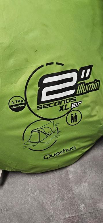  Quechua 2 Seconds XL Air – 2-Persoons Tent beschikbaar voor biedingen