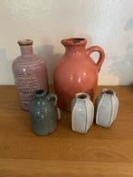 Leuke vazen/ kruiken decoratie, Huis en Inrichting, Woonaccessoires | Vazen, Ophalen, Zo goed als nieuw, Glas, Minder dan 50 cm