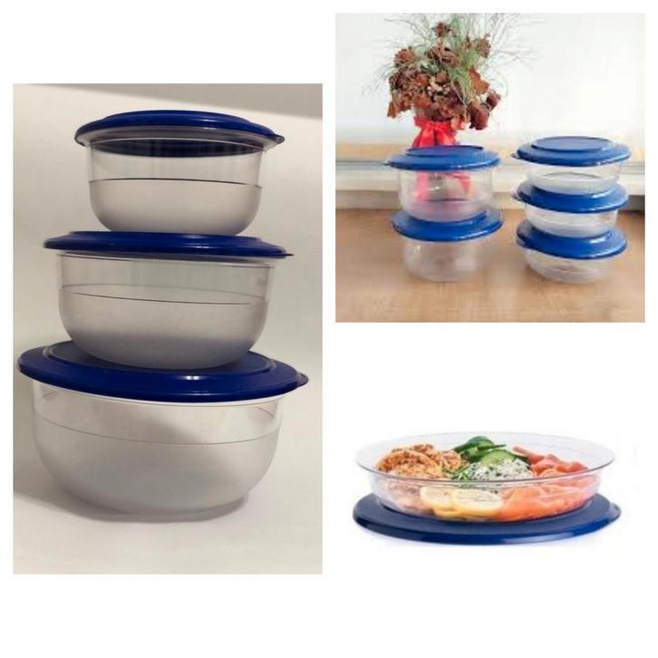 Nieuwe exclusieve set van tupperware +gratis verzending, Huis en Inrichting, Keuken | Tupperware, Nieuw, Schaal, Ophalen of Verzenden