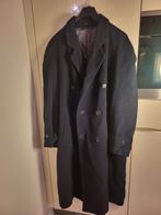 Wollen Trenchcoat Lange Winterjas Heren Maat 52, Kleding | Heren, Maat 52/54 (L), Zwart, Ophalen of Verzenden, Vroom &Dreesman