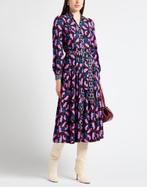 DIANE VON FURSTENBERG Roze bloemen jurk  MAAT S - 36, Ophalen of Verzenden, Zo goed als nieuw, DIANE VON FURSTENBERG, Roze