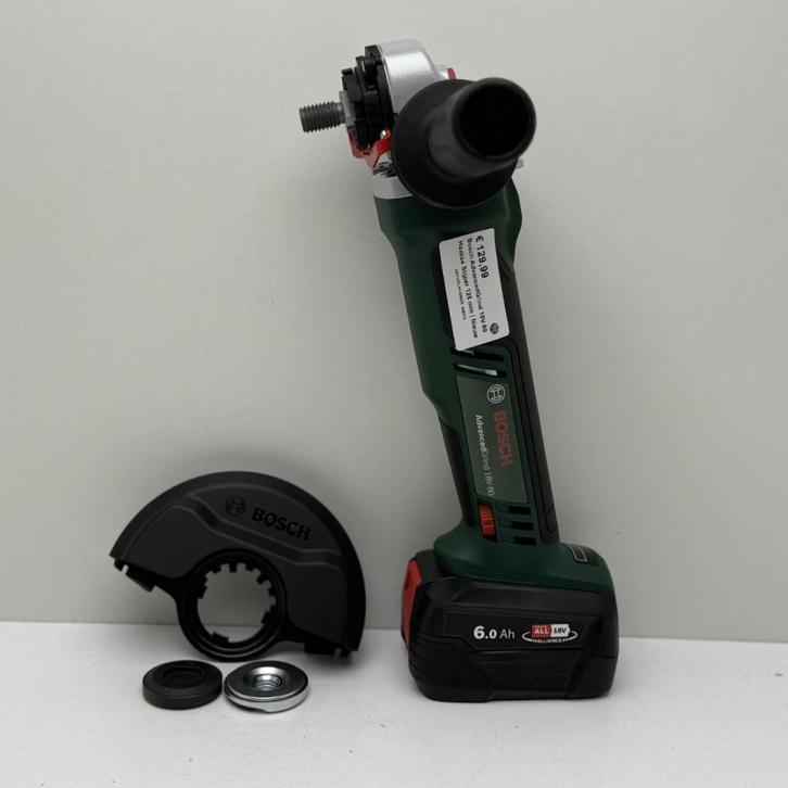Bosch AdvancedGrind 18V-80 Haakse Slijper 125 mm | Nieuw, Doe-het-zelf en Verbouw, Gereedschap | Slijpmachines, Nieuw
