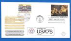 FDC 200 jaar Onafhankelijkheid USA - 1976, Verzenden, Onbeschreven, Nederland