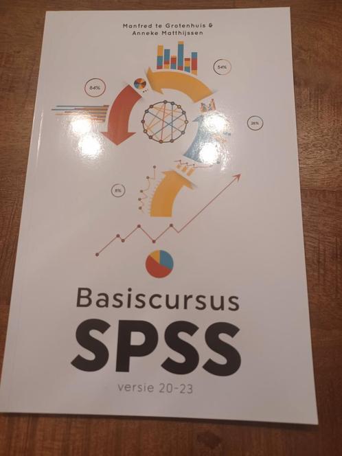 Basiscursus boek SPSS, Boeken, Schoolboeken, Zo goed als nieuw, Overige vakken, Overige niveaus, Ophalen of Verzenden