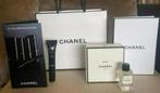 Beige Chanel miniatuur + mascara le volume in luxe cadeautas, Ophalen of Verzenden, Nieuw, Miniatuur, Gevuld