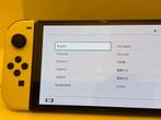 Nintendo Switch OLED Wit HEG-001, Ophalen of Verzenden, Zo goed als nieuw, Met 2 controllers, Switch OLED