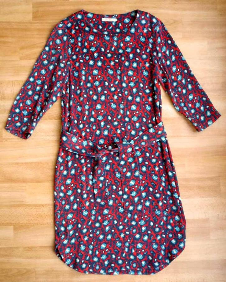 Sissy-Boy rode panter jurk, maat S, Kleding | Dames, Jurken, Zo goed als nieuw, Maat 38/40 (M), Rood, Ophalen of Verzenden