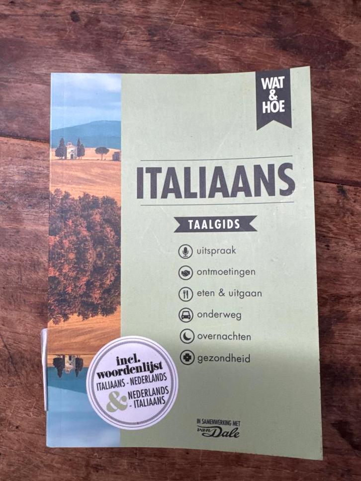 Italiaans, Boeken, Reisgidsen, Zo goed als nieuw, Taalgids, Europa, Overige merken, Ophalen of Verzenden