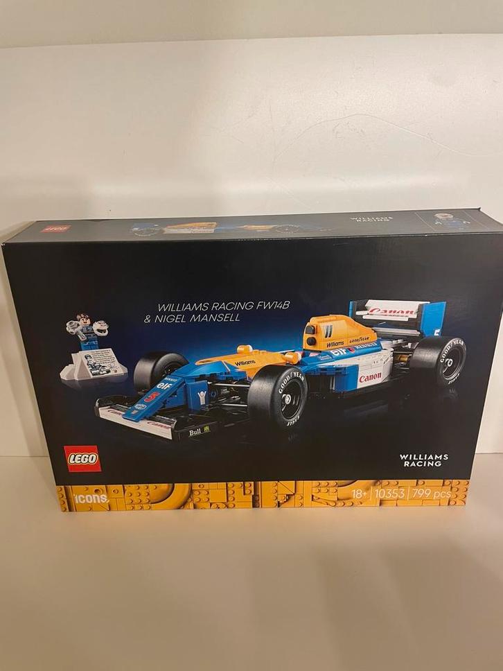 Lego 10353 williams racing fw14b mansell nieuw in sealed box, Kinderen en Baby's, Speelgoed | Duplo en Lego, Nieuw, Lego, Complete set