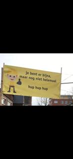 Spandoek aanmoediging, Ophalen, Zo goed als nieuw, Overige typen, Overige merken